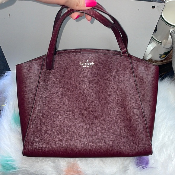 kate spade Handbags - Kate Spade Brim Leather Laptop Tote